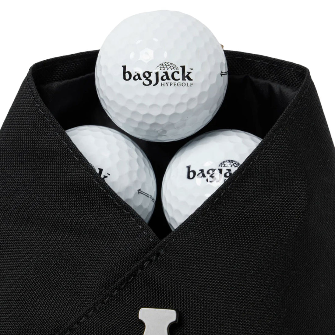 [BAG JACK]Ball Pouch w/Cobra-Cordura/BLACK(BJGM23SZ010)