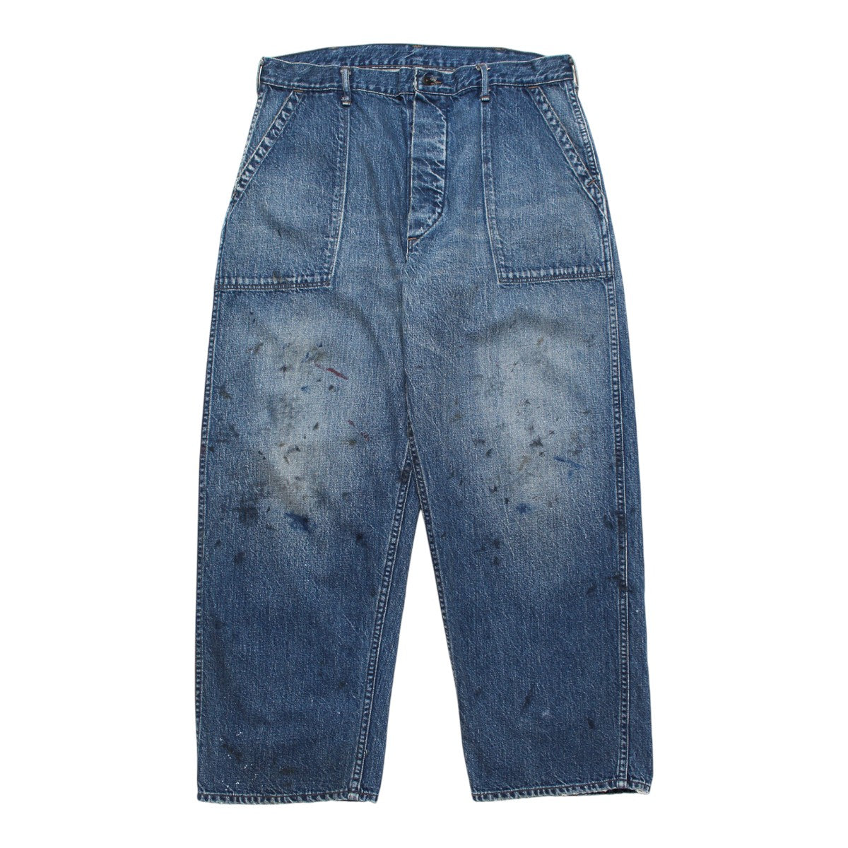 BOWWOW]M-44 DENIM TROUSERS/AGED INDIGO(BW252-M4DT) – R&Co.