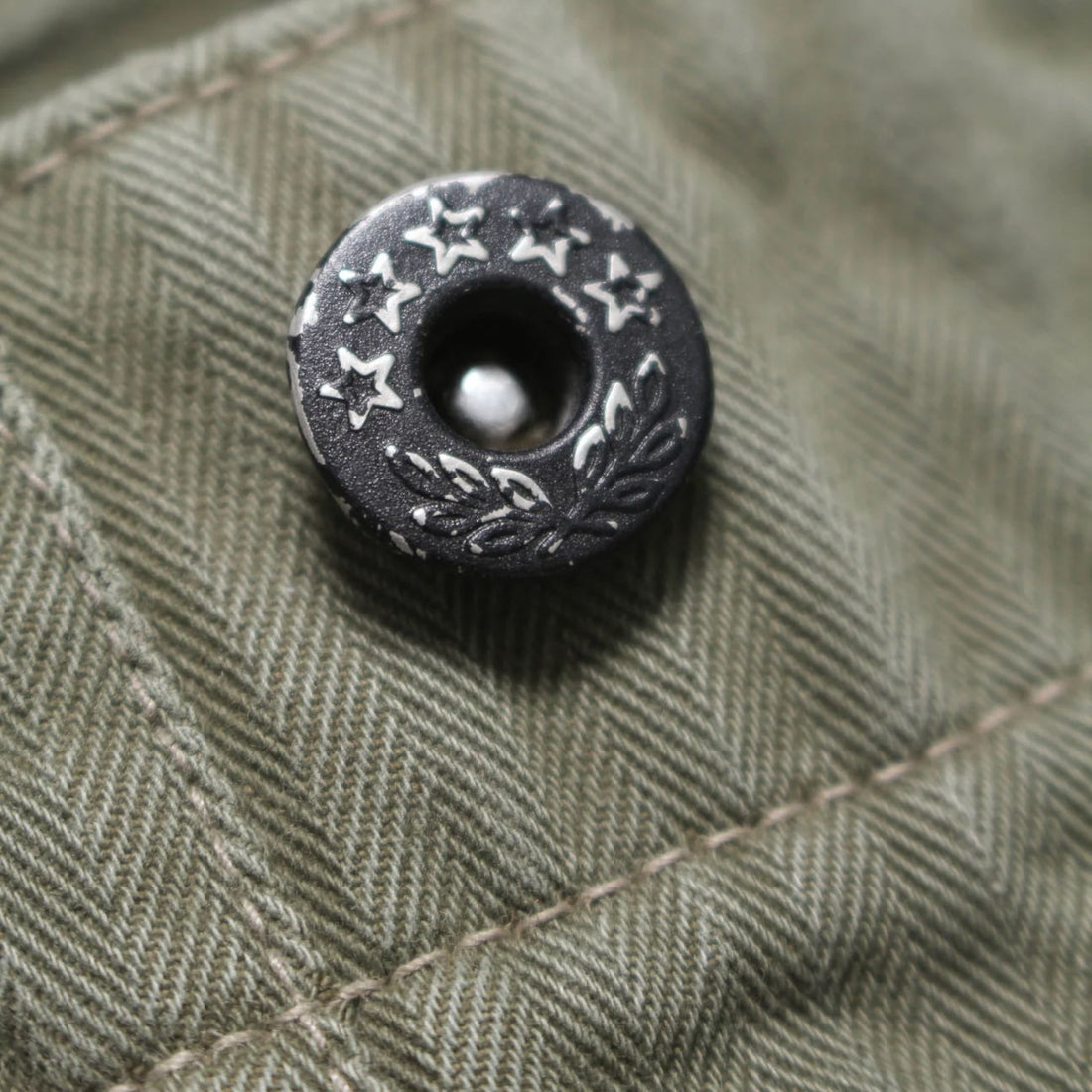 [BOWWOW]PAINT STAINED USMC P-44 HBT TROUSERS/PAINT STAINED OD(BW252-PU4HT)