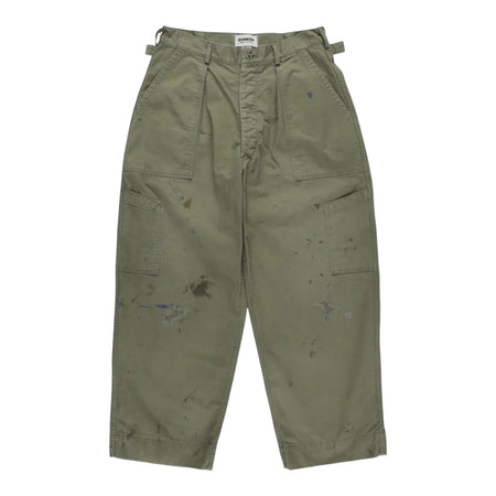 [BOWWOW]REPAIRED USAF MECHANIC PANTS/AGED SAGE GREEN(BW252-RUMP)