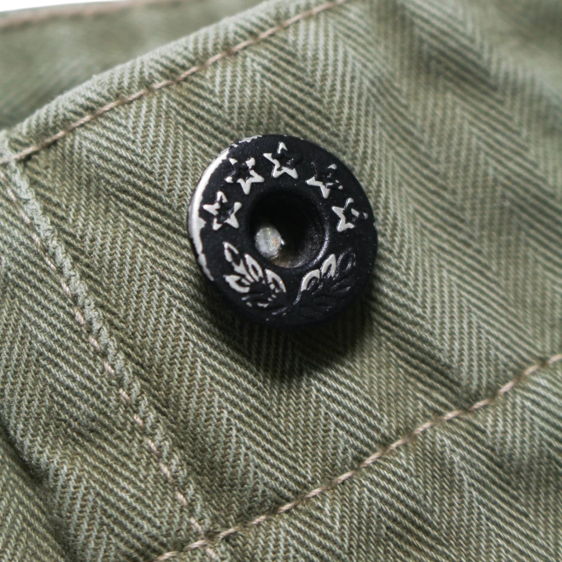 [BOWWOW]USMC P-44 HBT CAMO SPRAY TROUSERS AGED/AGED CAMO SPRAY OD(BW252-U4HCT)