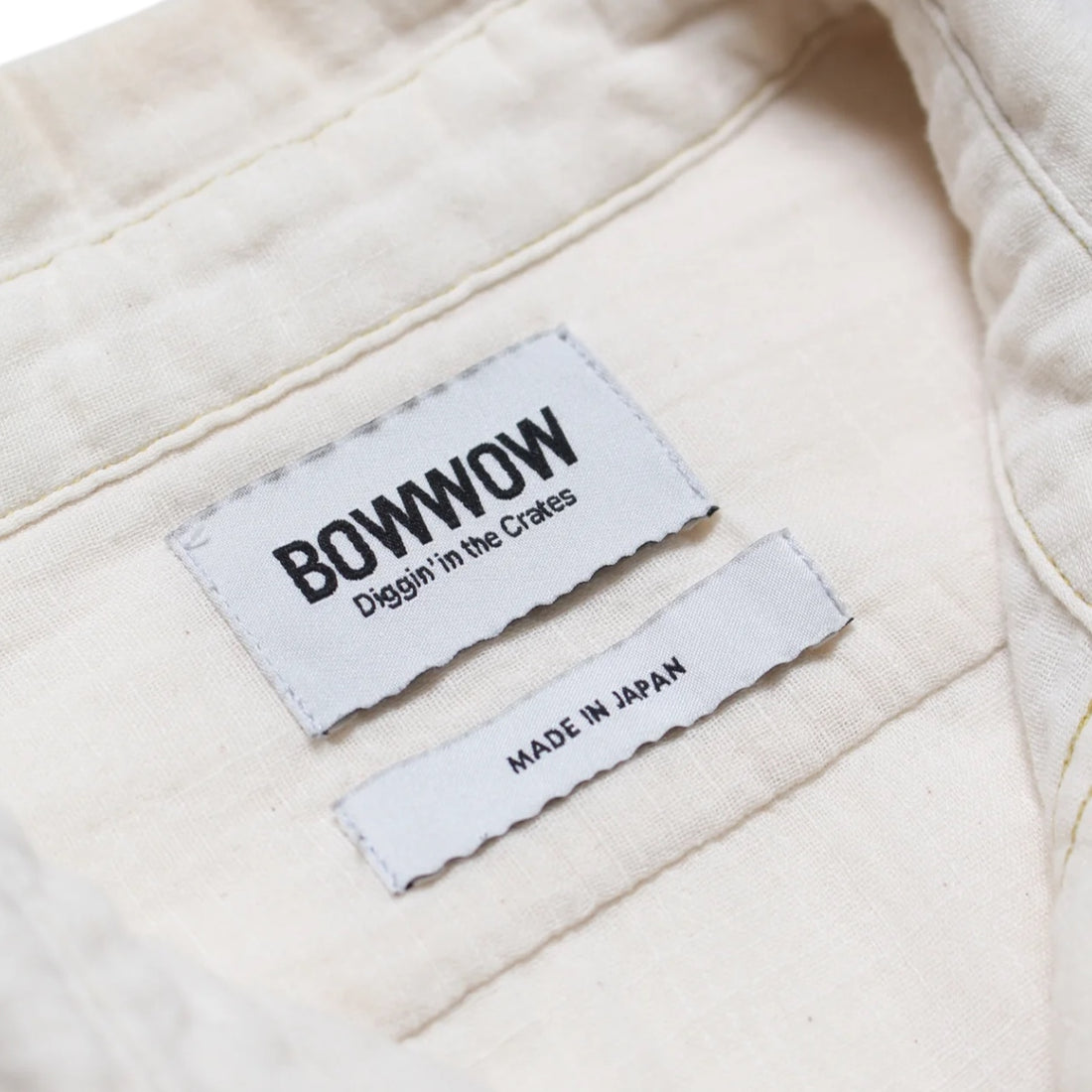 [BOWWOW]THE BOW WOW JOURNAL GAUZE SHIRT AGED/NATURAL(BW261-BJGS)