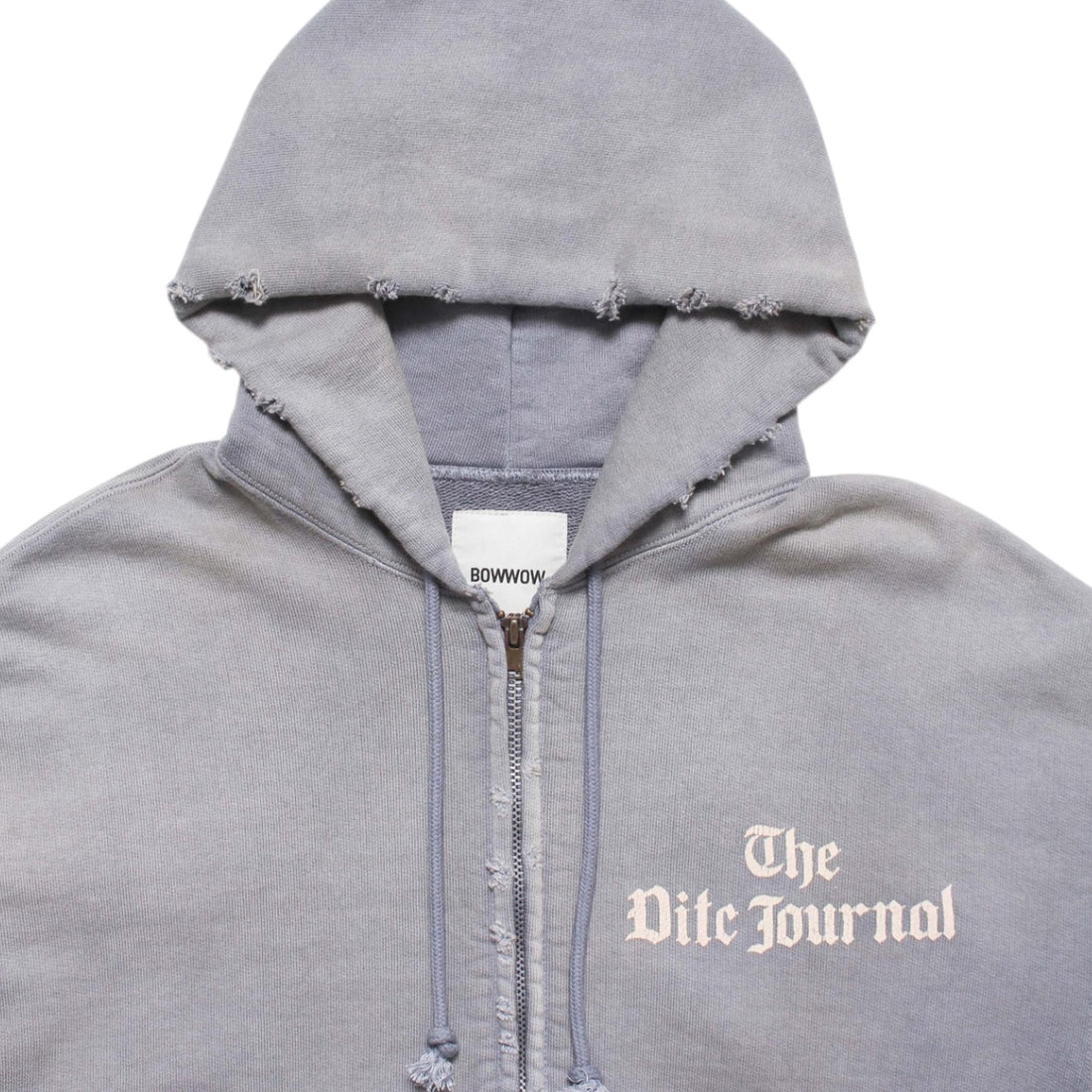 [BOWWOW]THE DITC JOURNAL ZIP HOODIE AGED/EGGPLANT(BW261-DJZH)