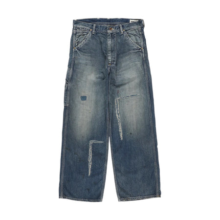 [BOWWOW]HERITAGE DENIM PAINTER PANTS AGED/INDIGO(BW261-HDPP)