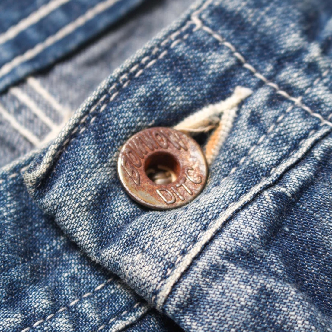[BOWWOW]HERITAGE DENIM PAINTER PANTS AGED/INDIGO(BW261-HDPP)