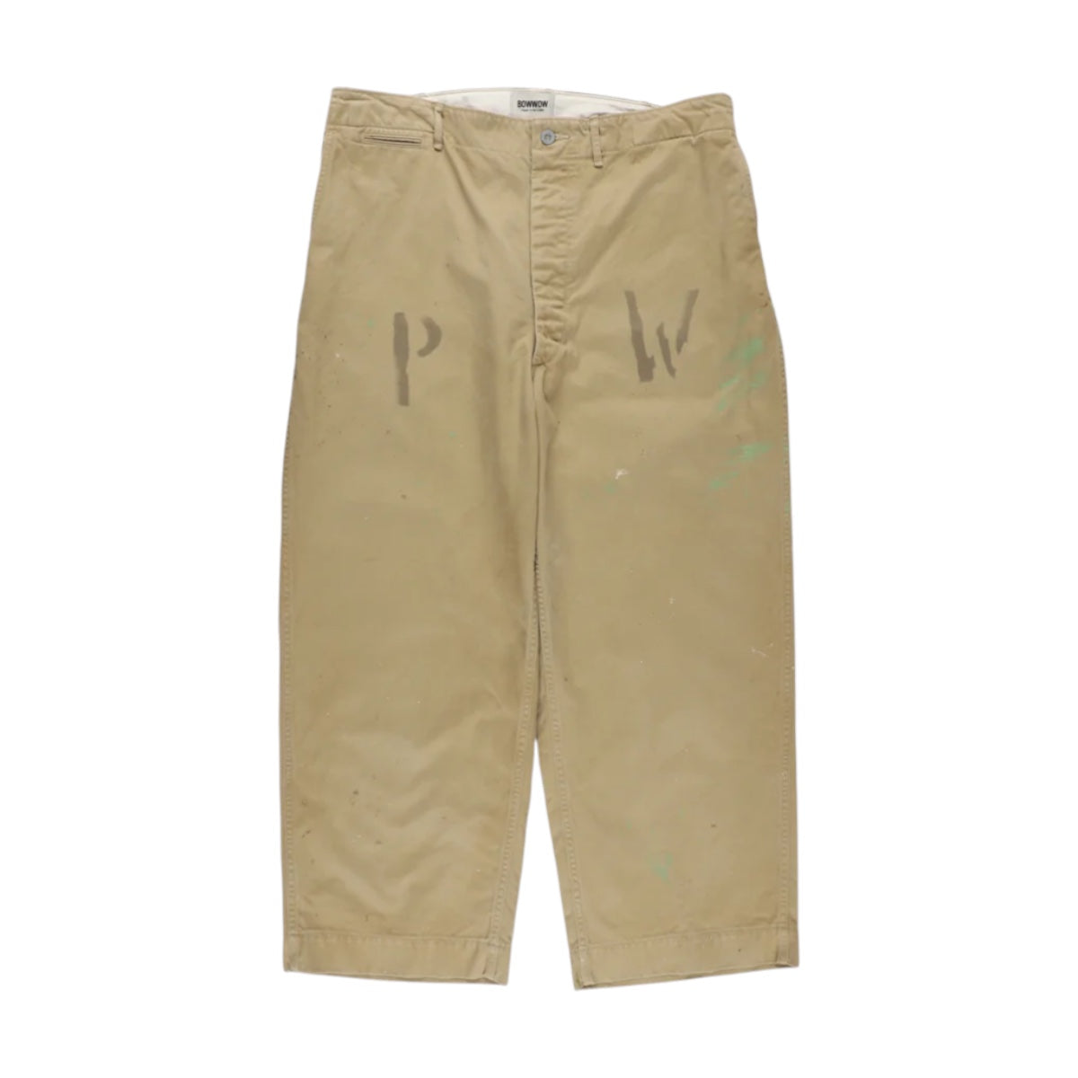 BOWWOW]PW 41 KHAKI TROUSERS AGED/KHAKI(BW261-PW4KT) – R&Co.
