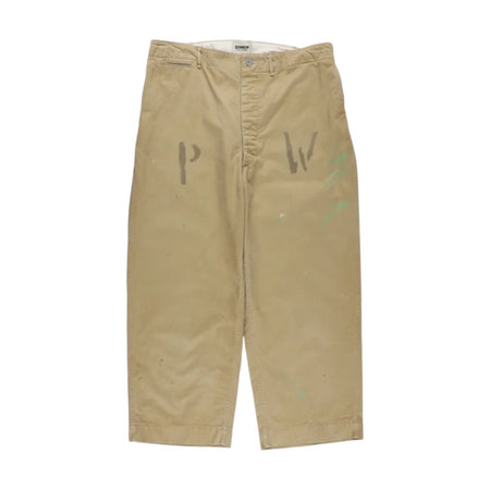 [BOWWOW]PW 41 KHAKI TROUSERS AGED/KHAKI(BW261-PW4KT)