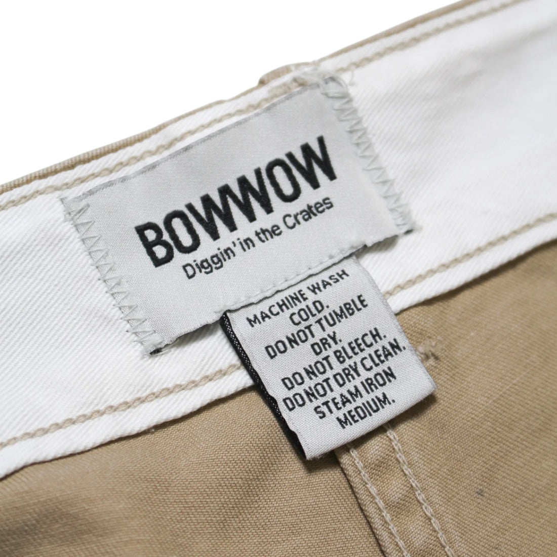 [BOWWOW]PW 41 KHAKI TROUSERS AGED/KHAKI(BW261-PW4KT)