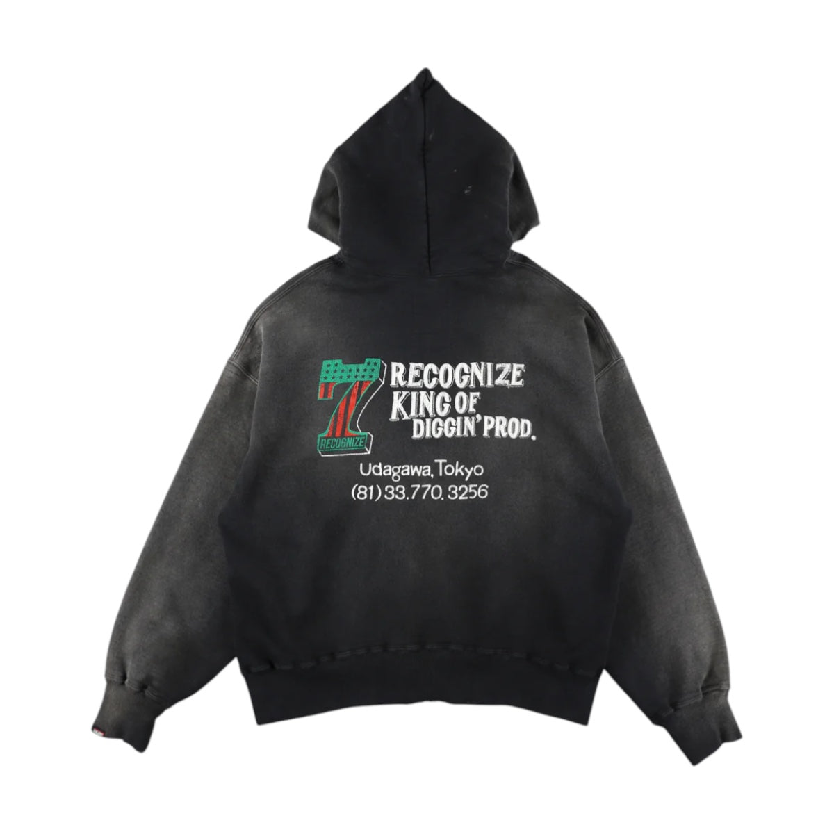 BOWWOW]#7 VINYL ZIP HOODIE AGED/BLACK(BWRC261-7VZH) – R&Co.