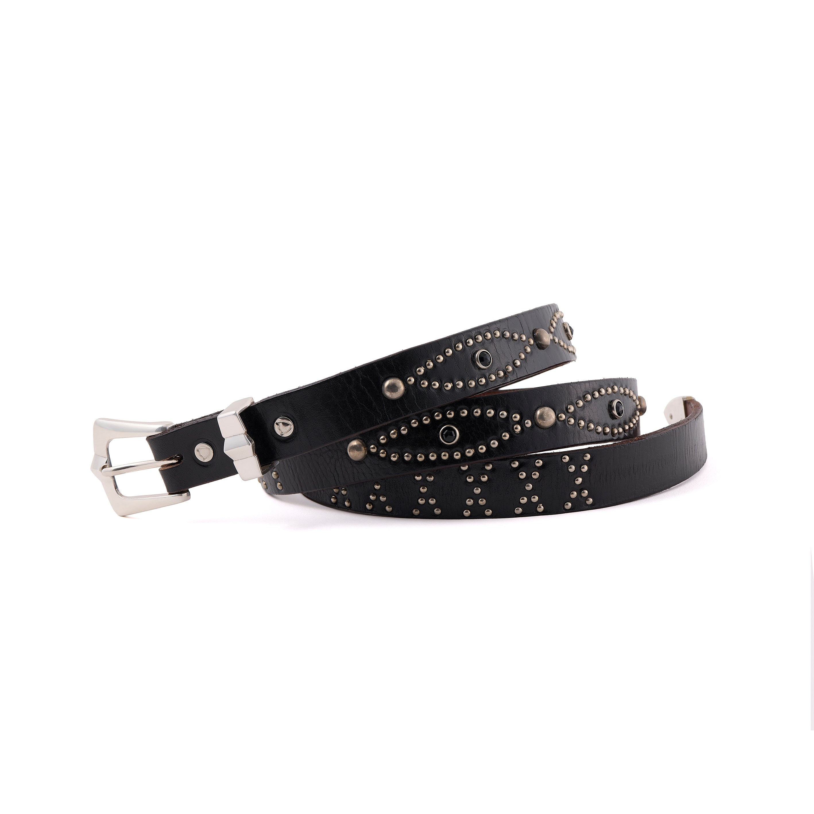 SAINT Mxxxxxx]HTC_BELT NARROW/BLACK STONE/BLACK(SM-MK8-0000-C64