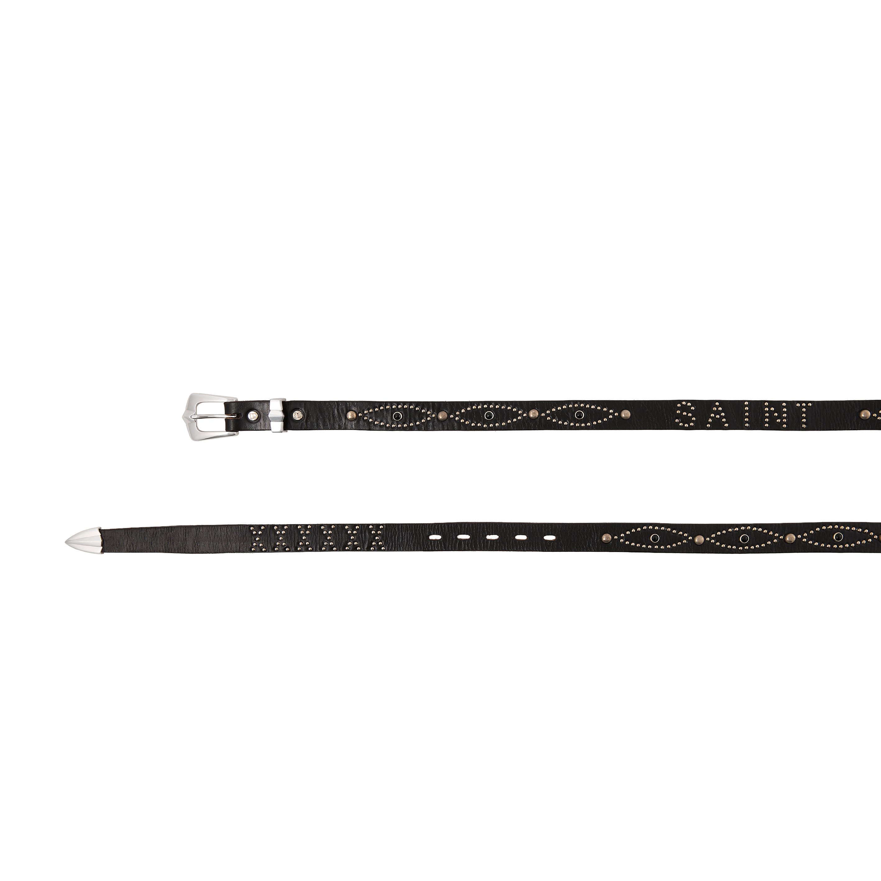 SAINT Mxxxxxx]HTC_BELT NARROW/BLACK STONE/BLACK(SM-MK8-0000-C64