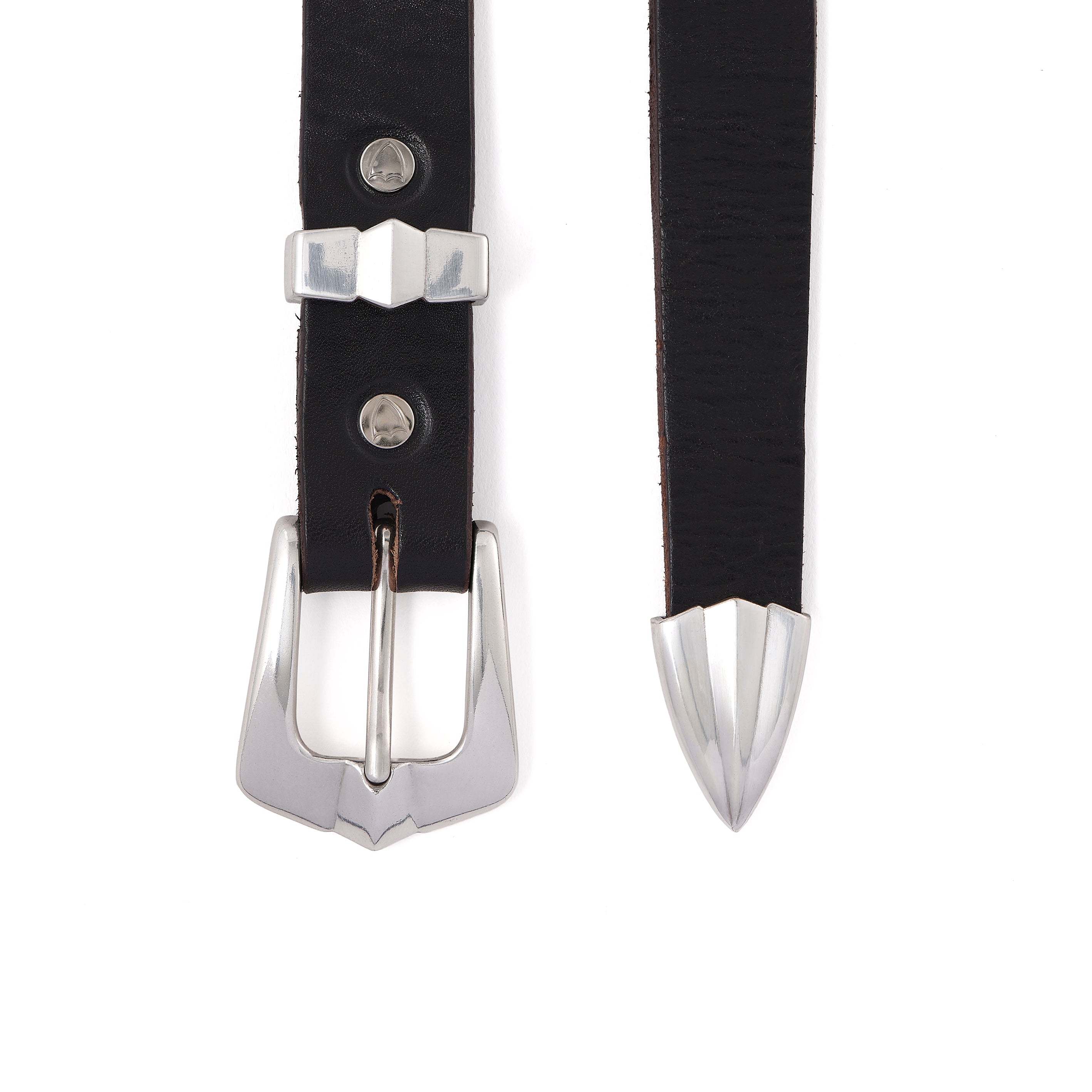 SAINT Mxxxxxx]HTC_BELT NARROW/BLACK STONE/BLACK(SM-MK8-0000-C64