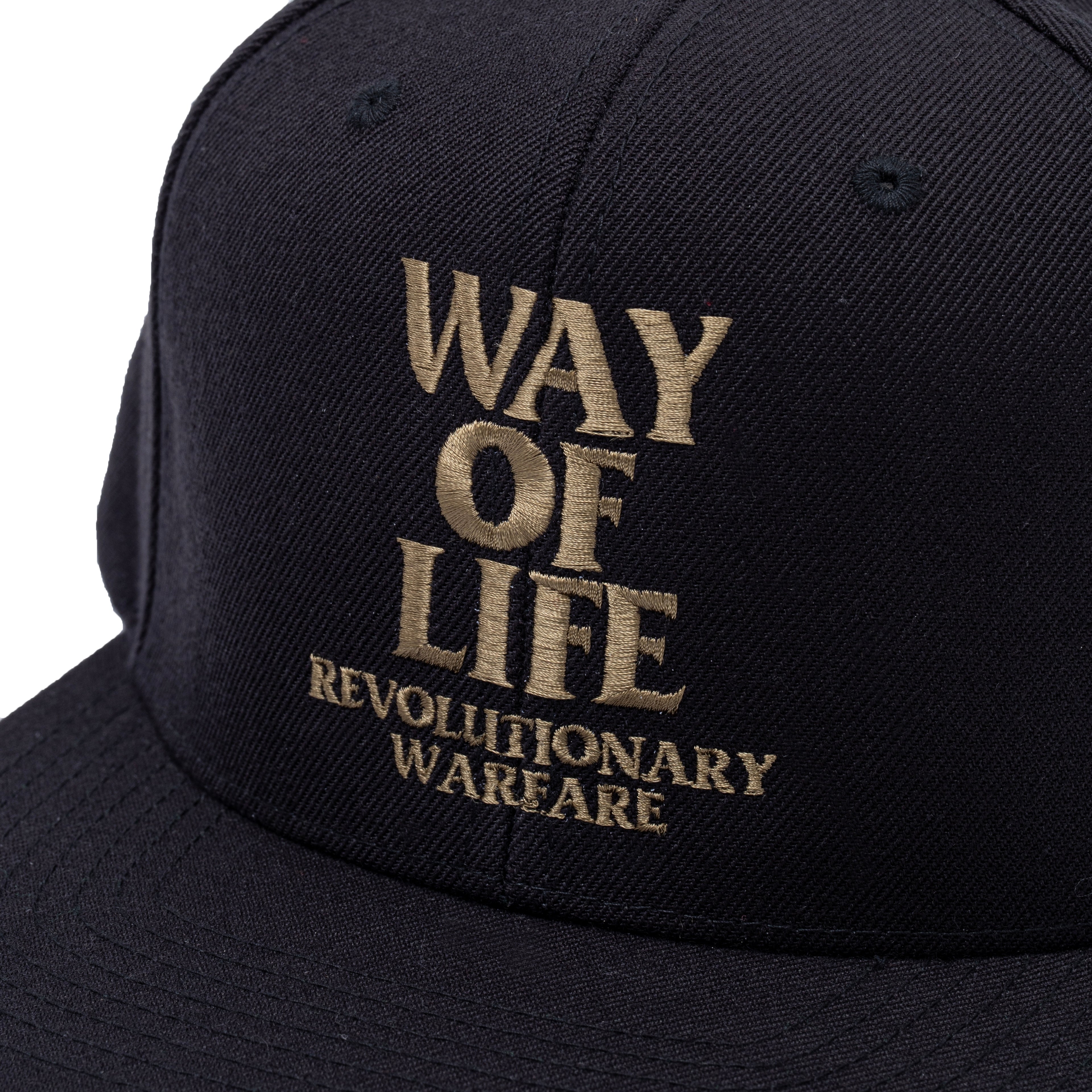 RATS EMBROIDERY CAP WAY OF LIFE GOLD 新品
