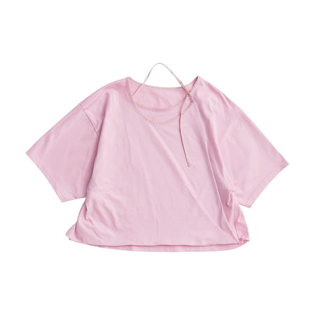 [MAISON SPECIAL]カシュクールネックショートTシャツ(21261415823)