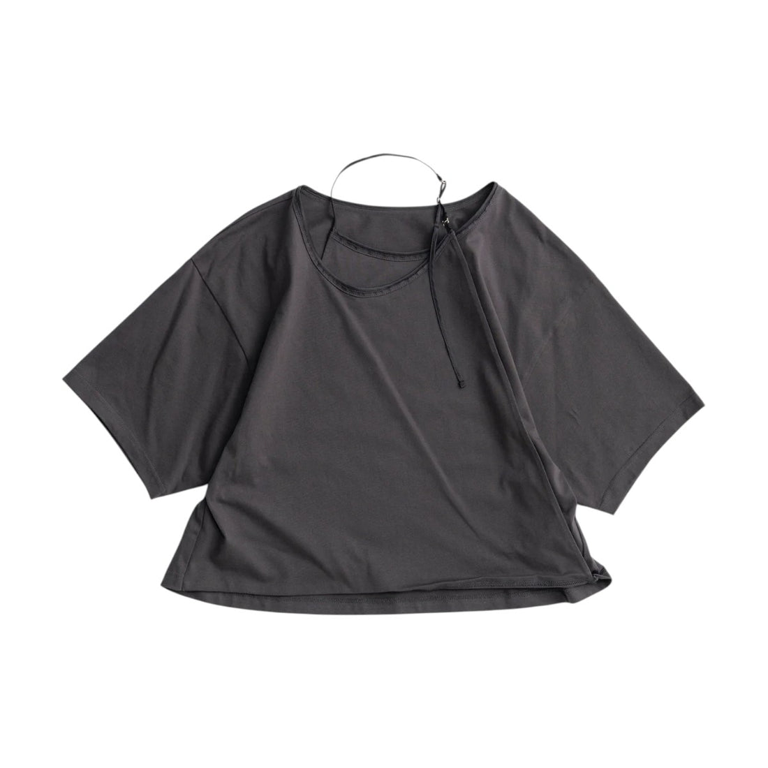 [MAISON SPECIAL]カシュクールネックショートTシャツ(21261415823)