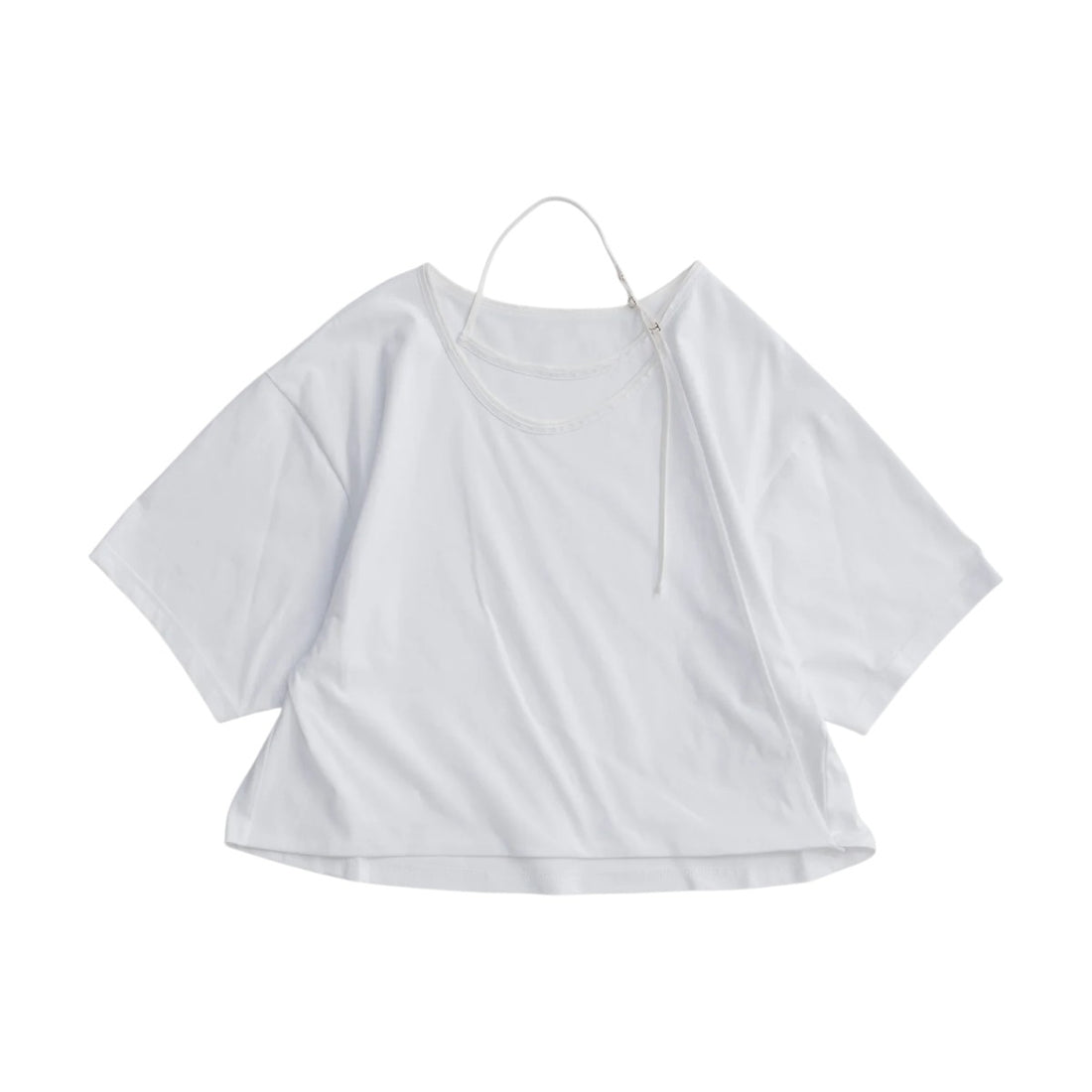 [MAISON SPECIAL]カシュクールネックショートTシャツ(21261415823)