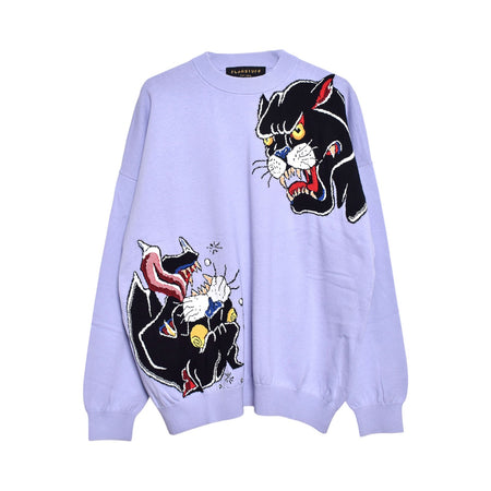 [F-LAGSTUF-F]TIGER COTTON SWEATER (FS1294)