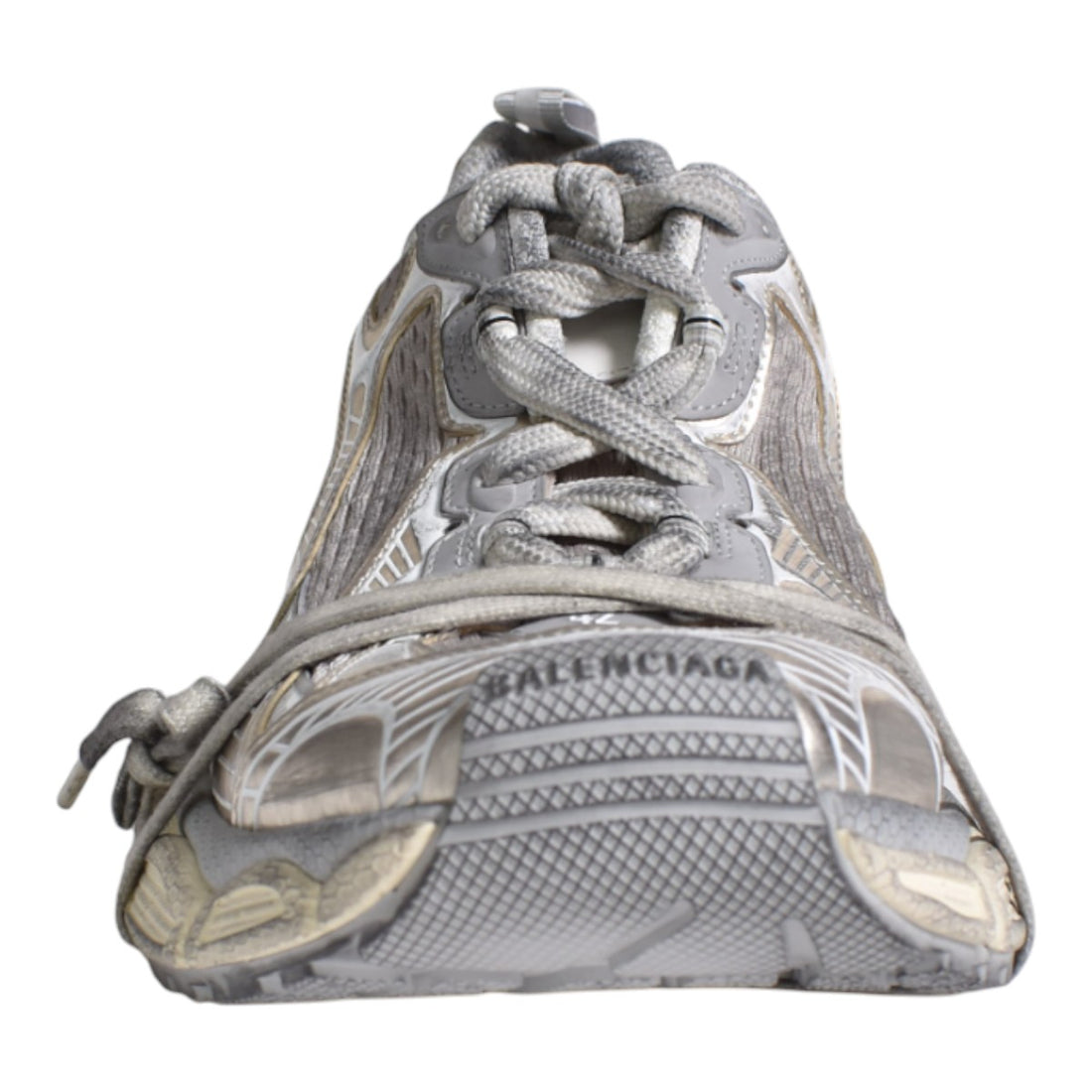 [BALENCIAGA]3XL MNCOLR/MIX/MESH/RUB/W/EGGSHELL(734734W3XL4)