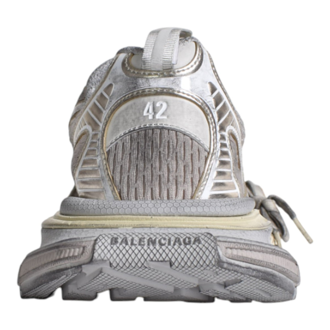 [BALENCIAGA]3XL MNCOLR/MIX/MESH/RUB/W/EGGSHELL(734734W3XL4)