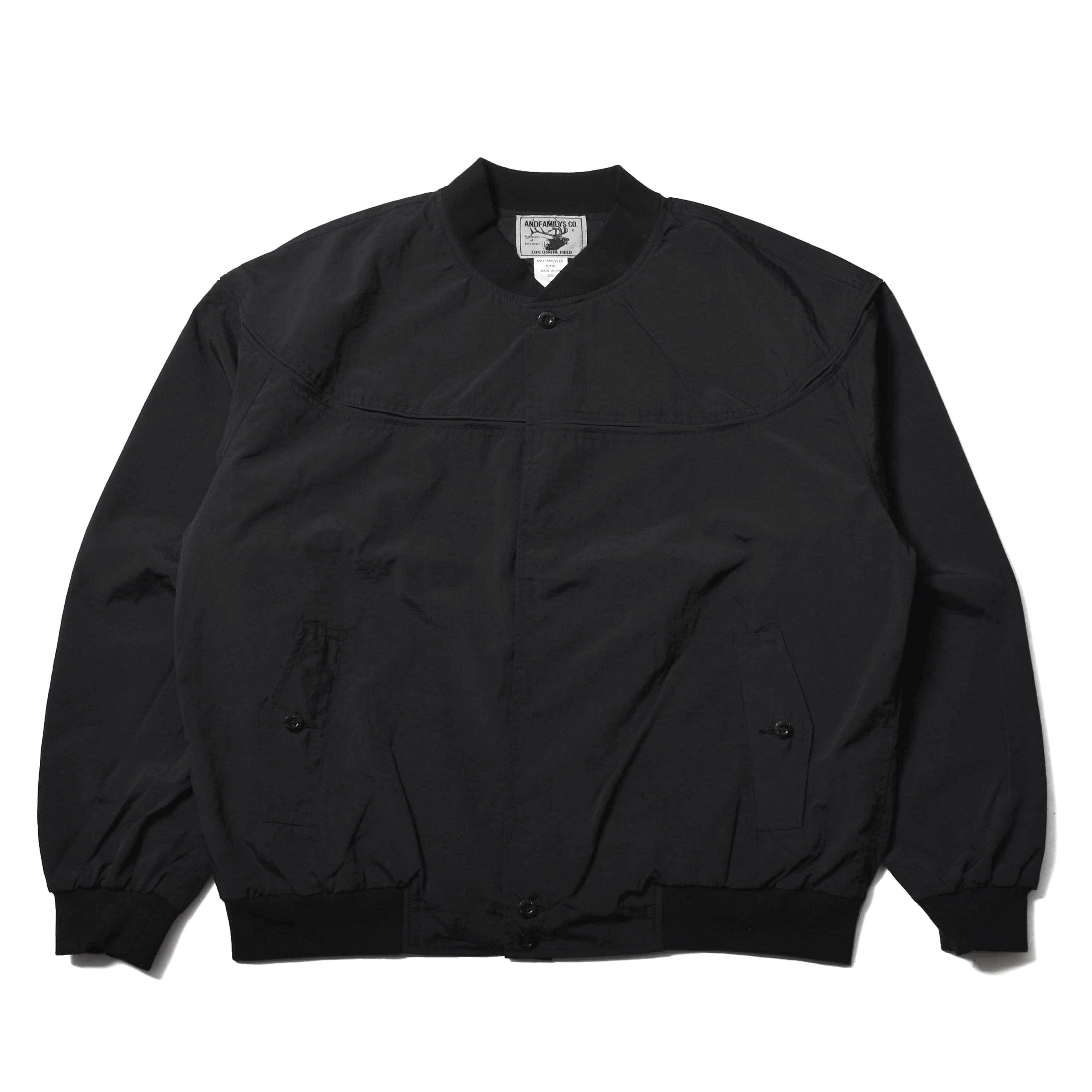 【ANDFAMILYS】sport jacket black アンドファミリーズ ANDFAMILYS]West Coast Classic Jacket/BLACK – R&Co.