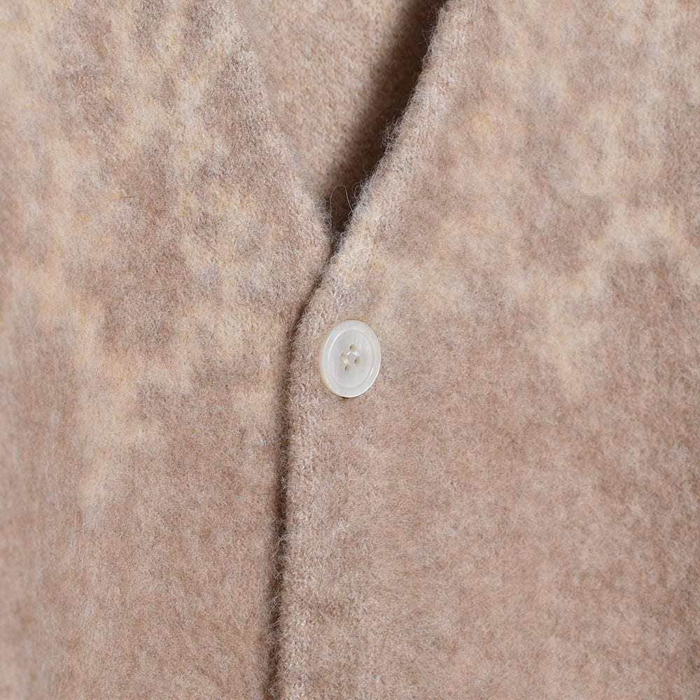 [F-LAGSTUF-F]NORDIC MOHAIR CARDIGAN/BEIGE(FS1297)