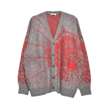 [F-LAGSTUF-F]SPIDER WEB MOHAIR CARDIGAN (FS1269)