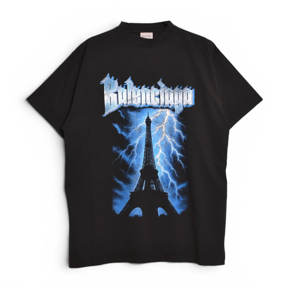 [BALENCIAGA]Oversized T-Shirt/BLACK(850345TUVE7)