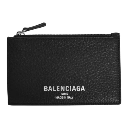 [BALENCIAGA]CREDIT LONG COIN CARD HOLDER/BLACK(8066392ABV0)