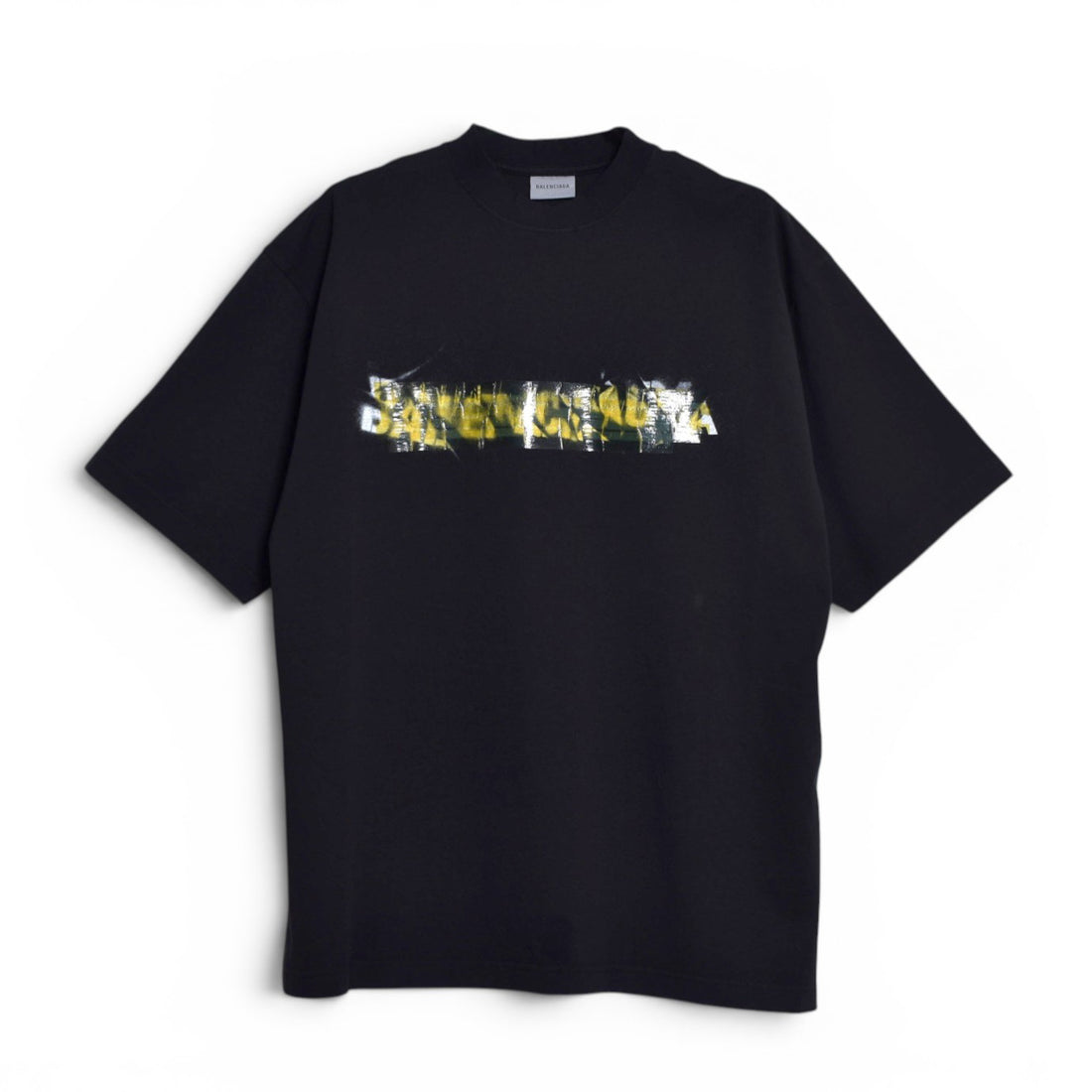 [BALENCIAGA]Messy Spray Medium Fit T-Shirt/BLACK(764235TUVI6)
