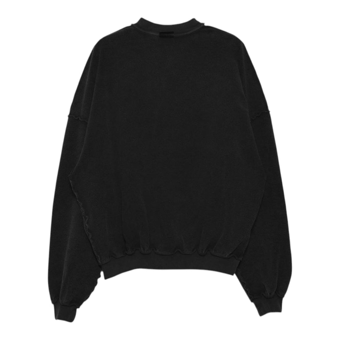[BALENCIAGA]Inside Out Oversized Crewneck/FADE BLACK(852319-TTVH7)