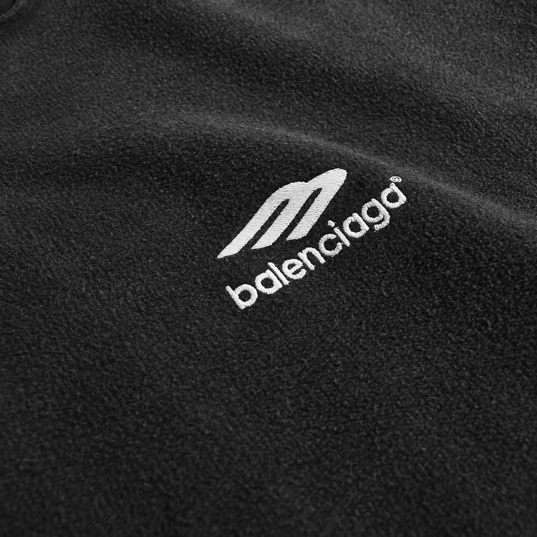 [BALENCIAGA]Inside Out Oversized Crewneck/FADE BLACK(852319-TTVH7)