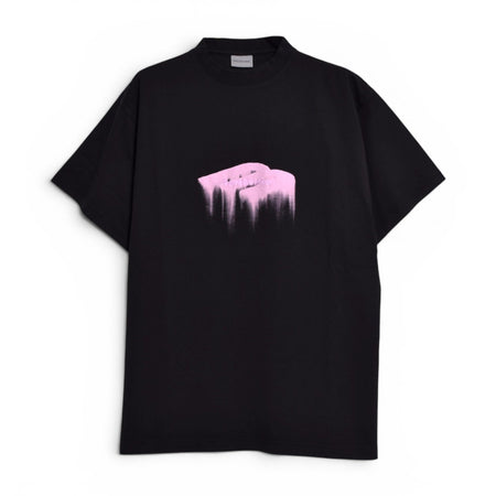[BALENCIAGA]Wet Brush Oversized T-Shirt/BLACK(850345TUVJ8)