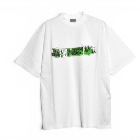 [BALENCIAGA]Messy Spray Medium Fit T-Shirt/WHITE(764235TUVI6)