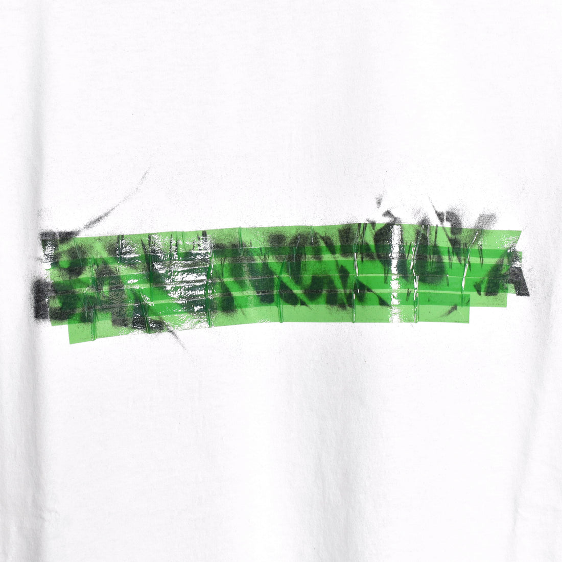 [BALENCIAGA]Messy Spray Medium Fit T-Shirt/WHITE(764235TUVI6)