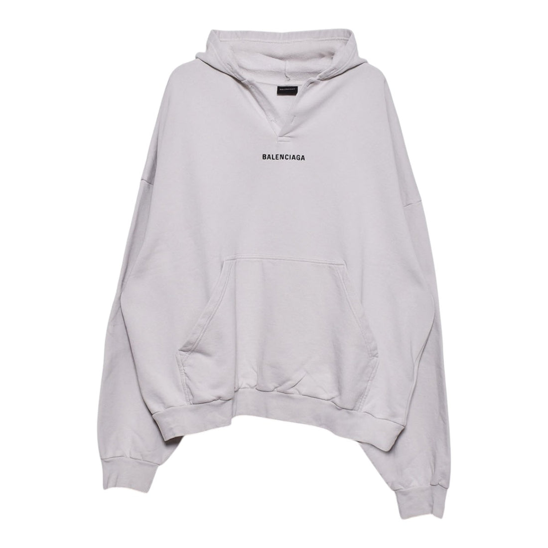 [BALENCIAGA]Polo Hoodie/WHITE/BLACK(827939-TTVJ2)