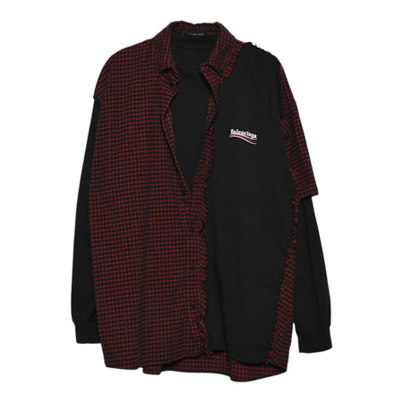 [BALENCIAGA]Patched Shirt/RED(850812-TTM27)