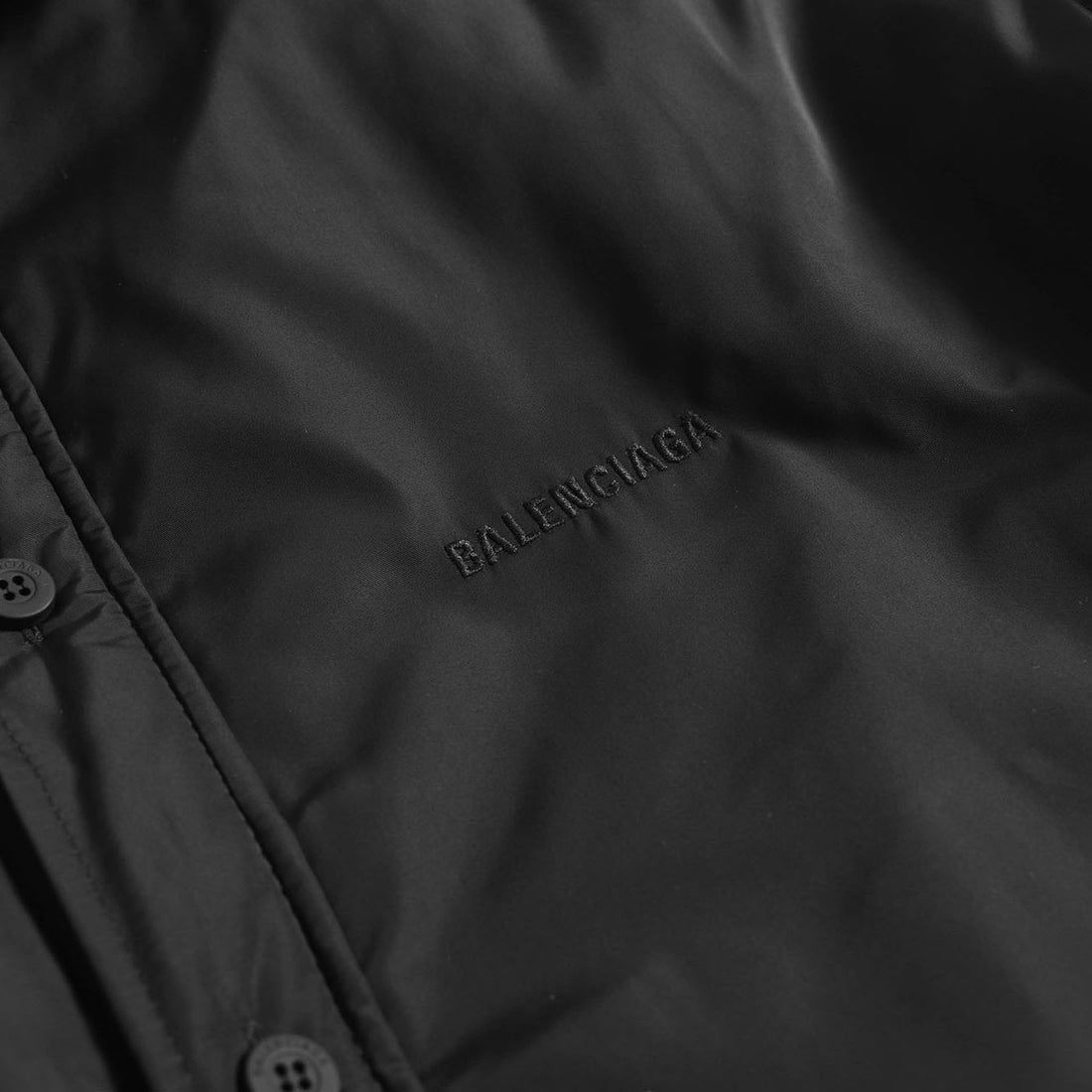 [BALENCIAGA]Outwear Regular Fit Shirt/BLACK(850854-TPO06)