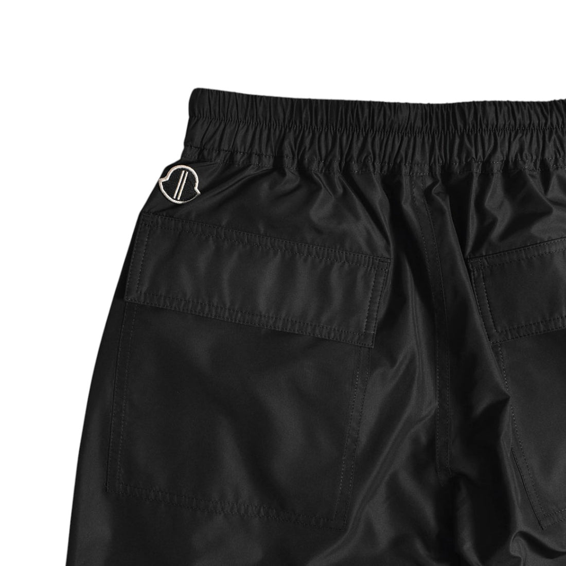 [Moncler + Rick Owens]DRAWSTRING PANTS/BLACK(MU01F2A02M8115)