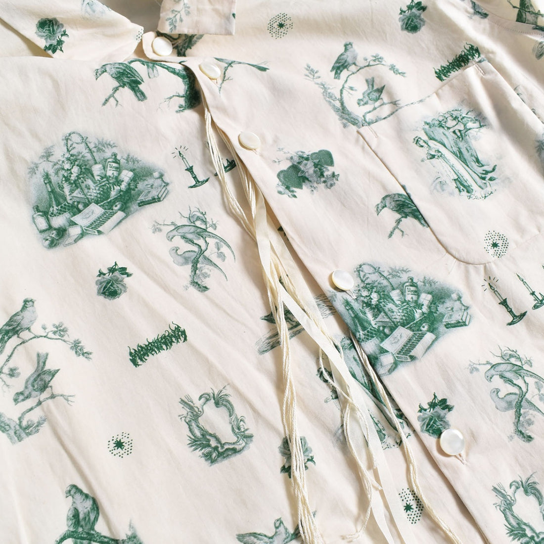 [Midorikawa]LINING SHIRT/CANDLE(MID26SS-SH01B)