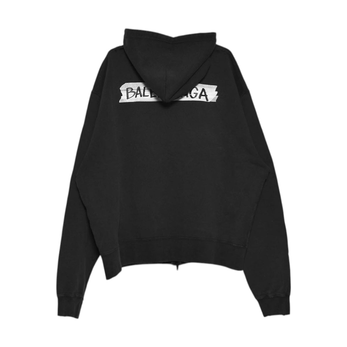 BALENCIAGA]Oversized Zip-Up Hoodie/WASH BLACK(850338TTVL7) – R&Co.