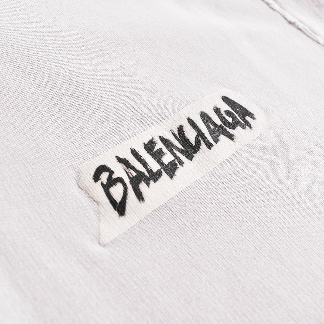 [BALENCIAGA]Oversized Zip-Up Hoodie/DIRTY WHITE(850338TTVL7)