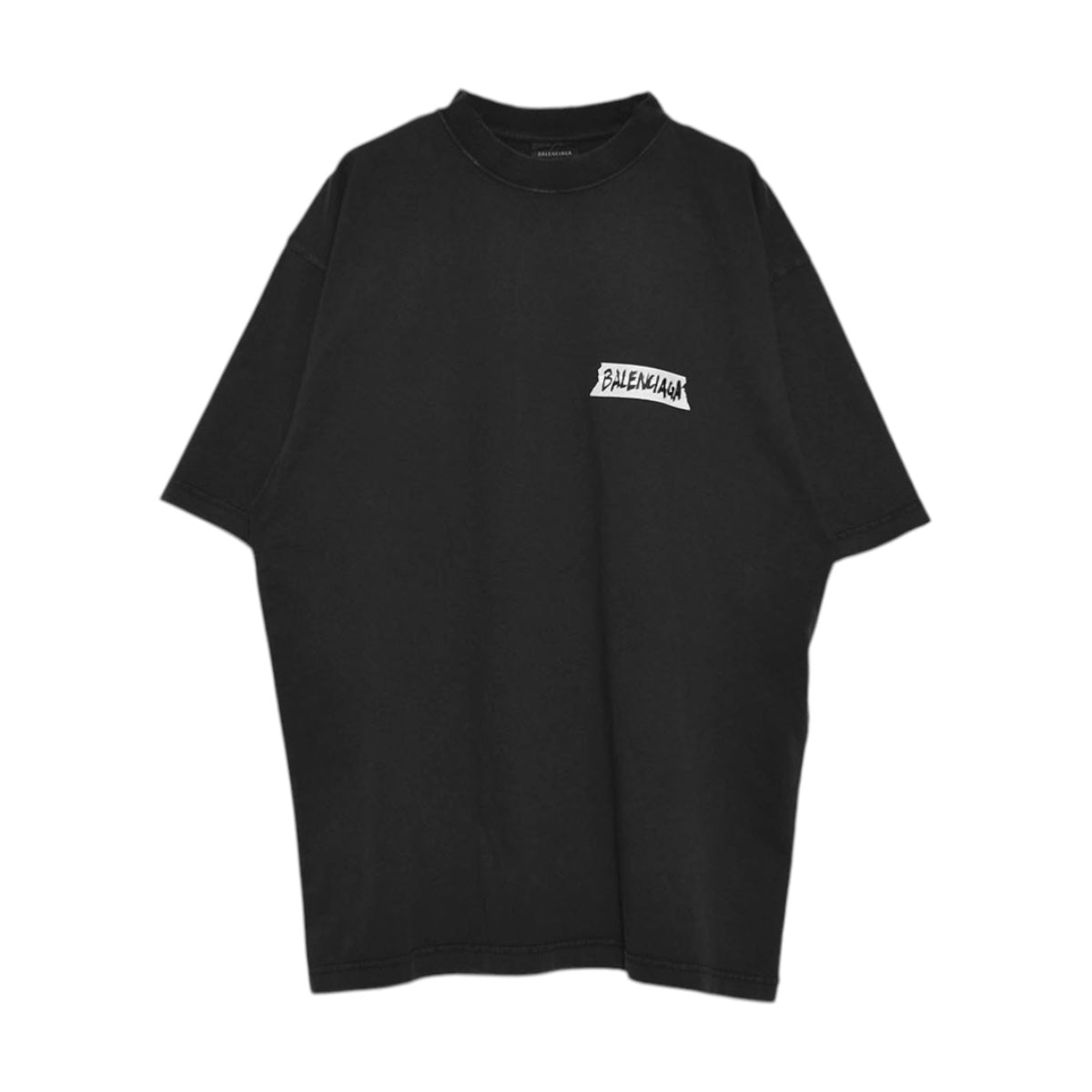 BALENCIAGA]Medium Fit T-Shirt/WASH BLACK(764235TTVL6) – R&Co.
