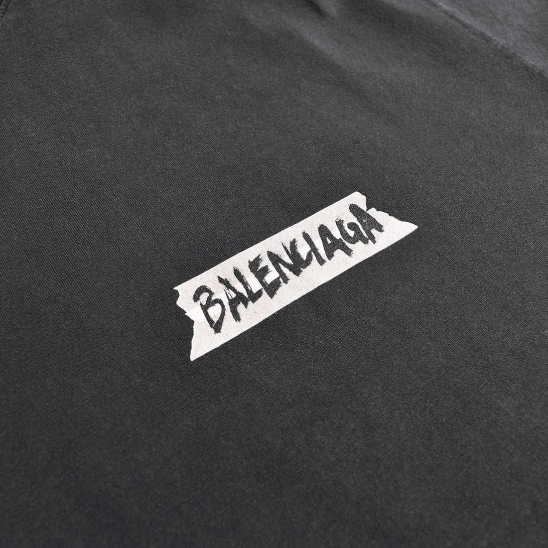 [BALENCIAGA]Medium Fit T-Shirt/WASH BLACK(764235TTVL6)