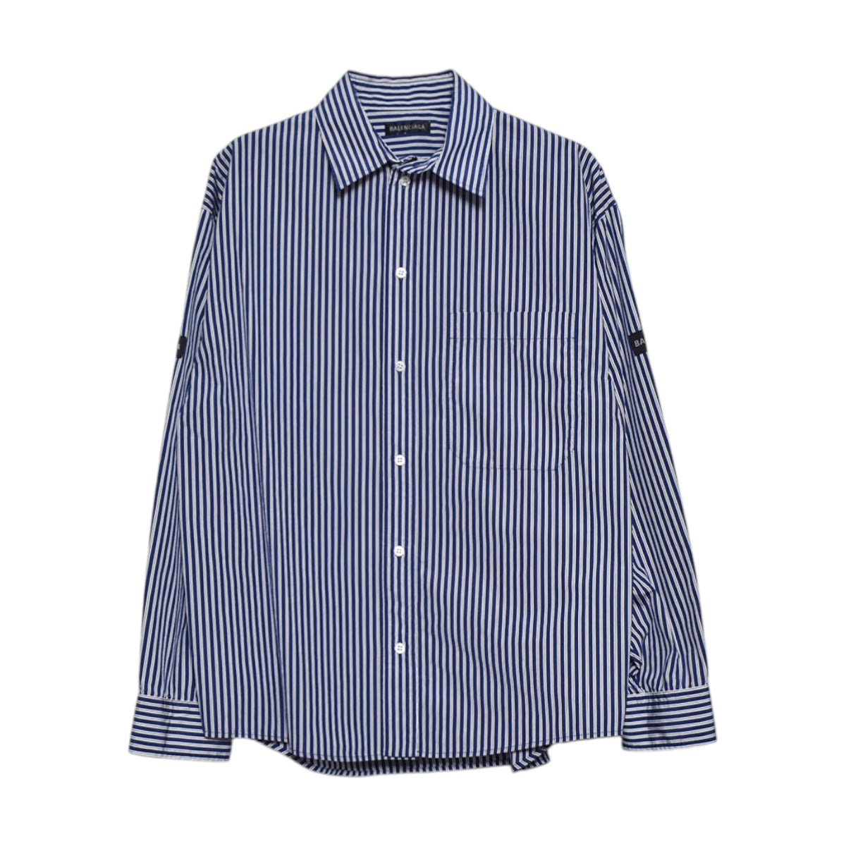 BALENCIAGA]Oversized Shirt/NAVY/WHITE(857814TTM34) – R&Co.
