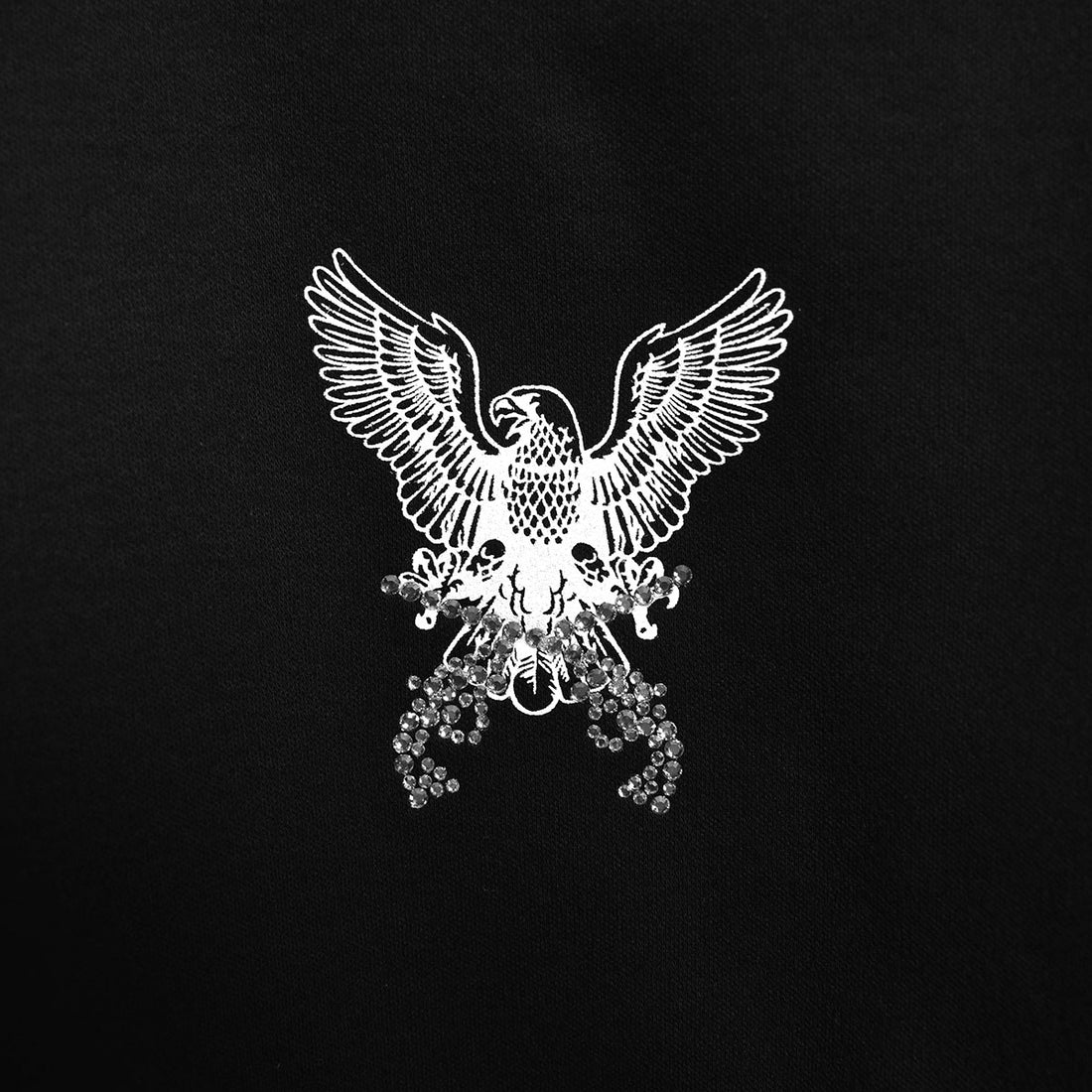 [roarguns]EAGLE CROSSGUN L/S T/BLACK(25FGT-20)