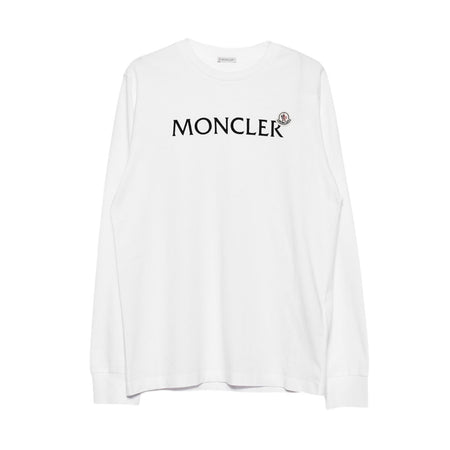 [MONCLER]LS T-SHIRT/WHITE(8D000-09-89AYY)