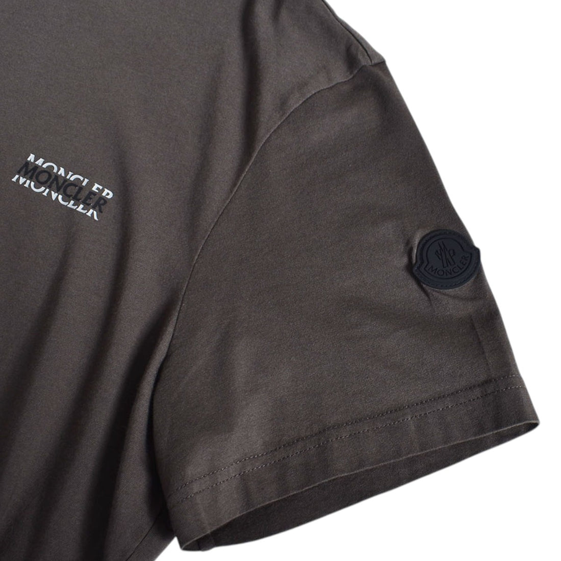 [MONCLER]SS T-SHIRT/KHAKI(8C000-07-89AYW)