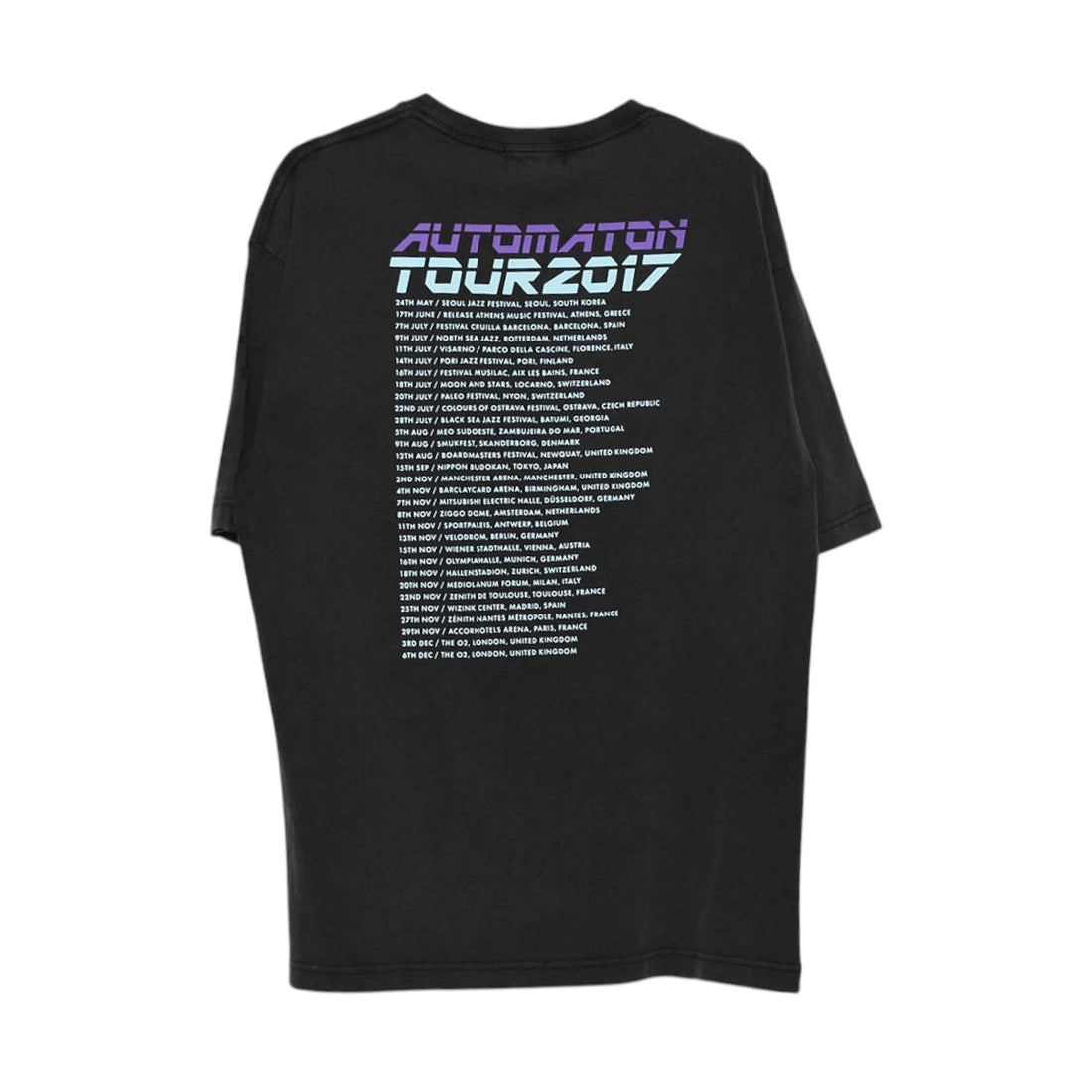 [U/MUSIC]UIZZ-22578/Jamiroquai Automaton2017/SS Tee/BLACK(UM-MK8-0000-020)