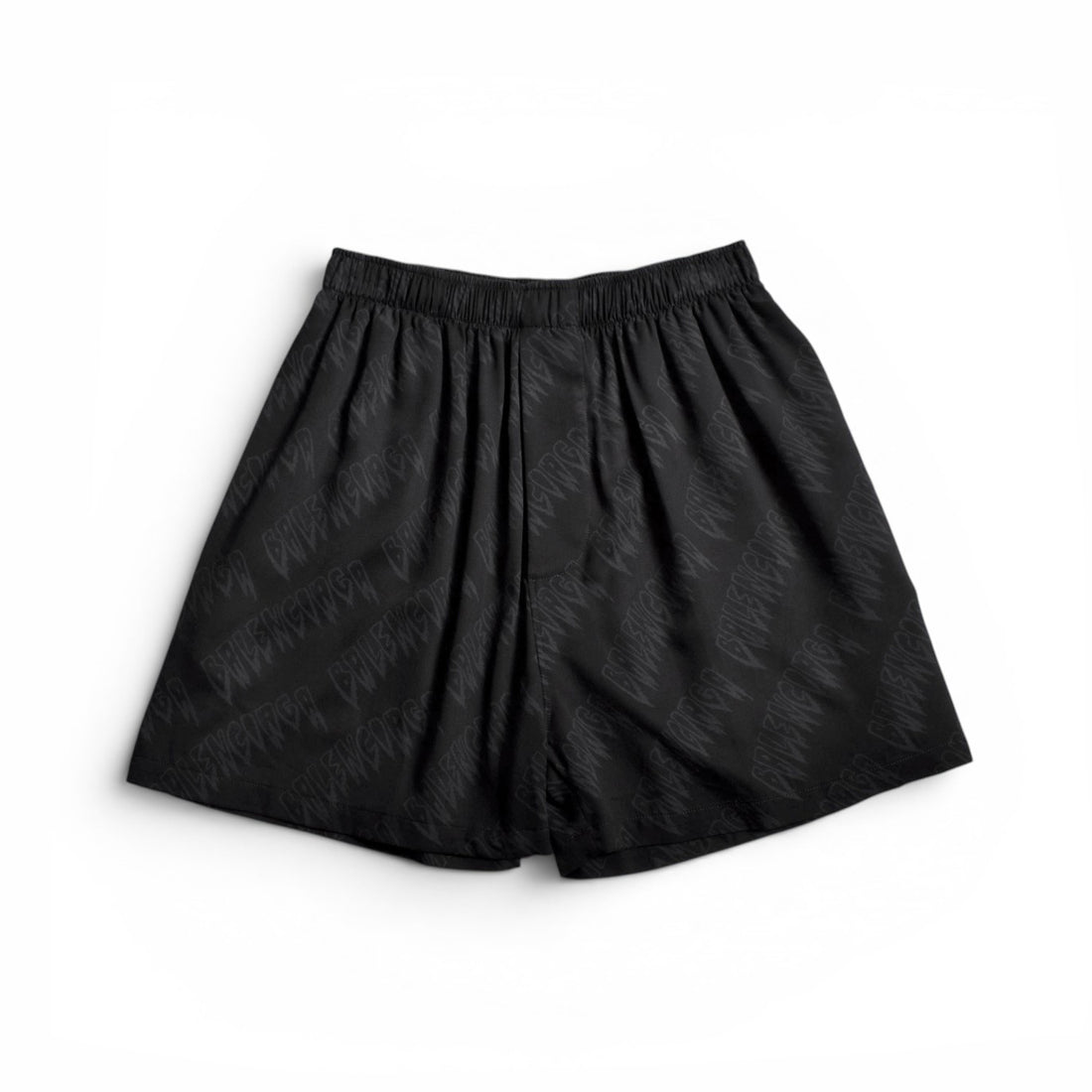 [BALENCIAGA]Relaxed Fit Shorts/BLACK/BLACK(871411TUL02)
