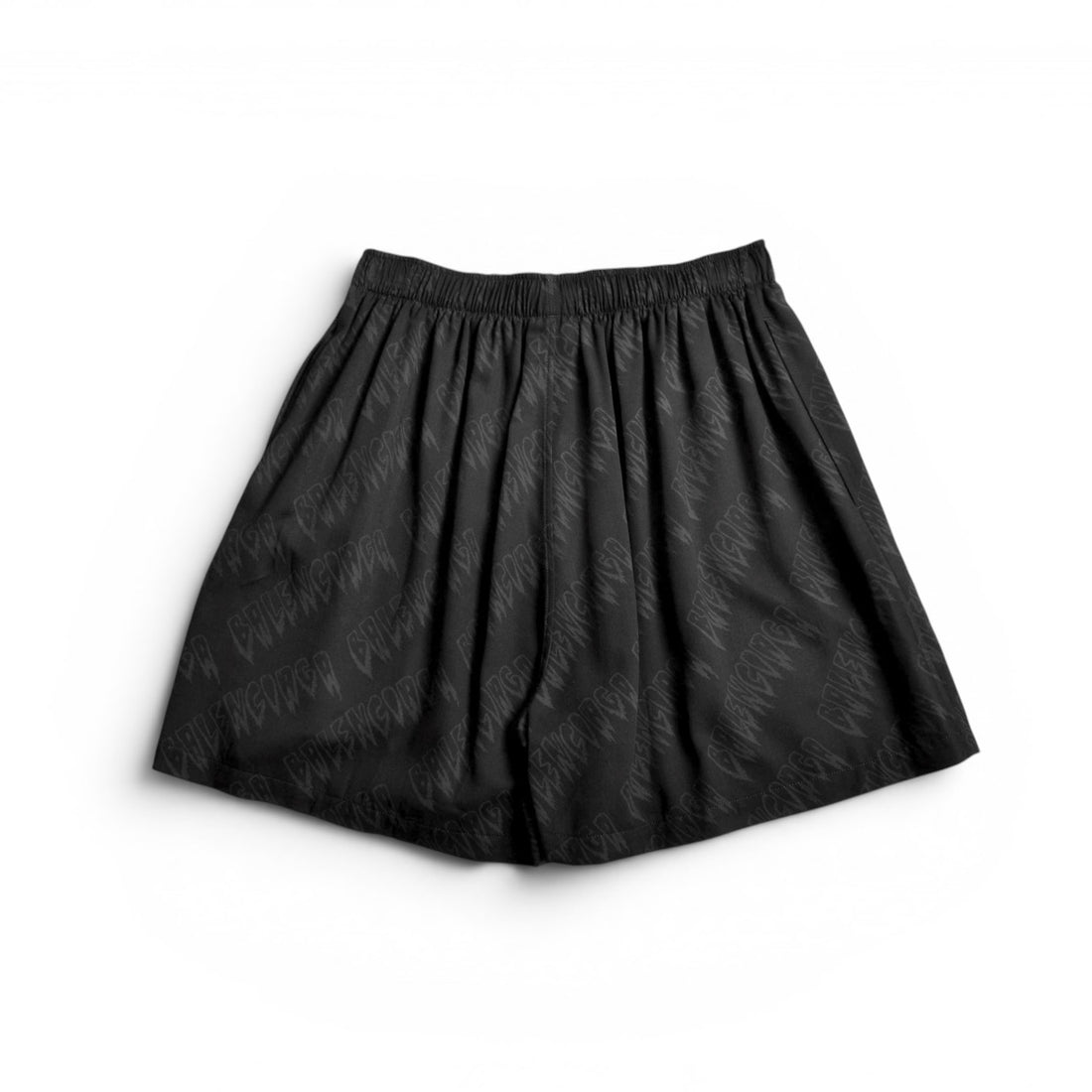 [BALENCIAGA]Relaxed Fit Shorts/BLACK/BLACK(871411TUL02)